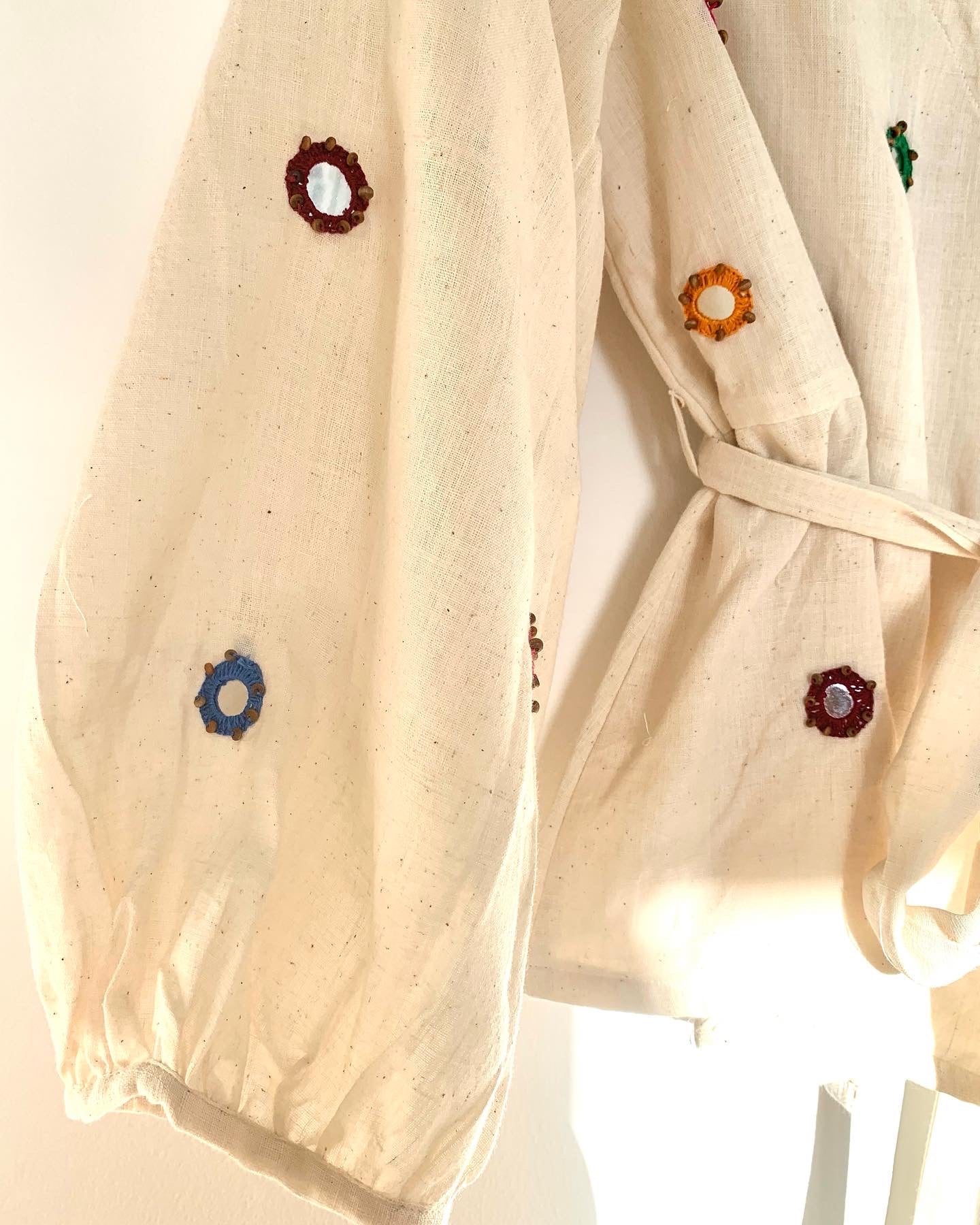 Mirror Wrap Blouse