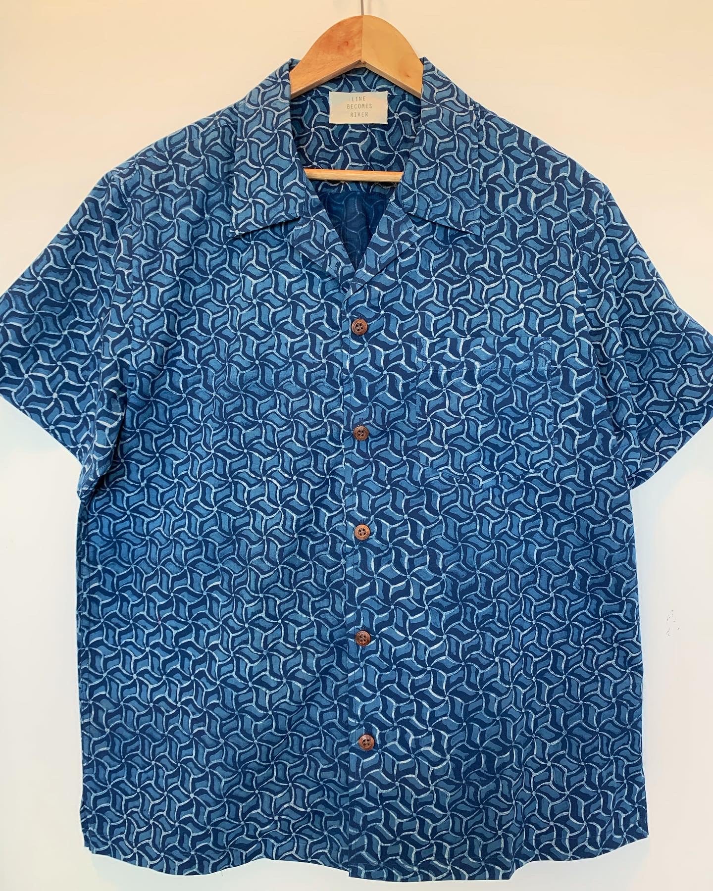 Agasthya Indigo shirt